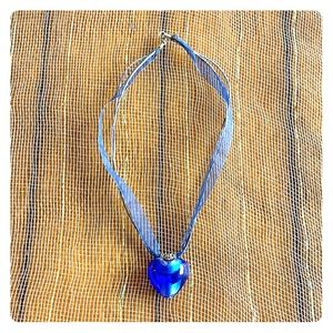 Glass Heart Necklace